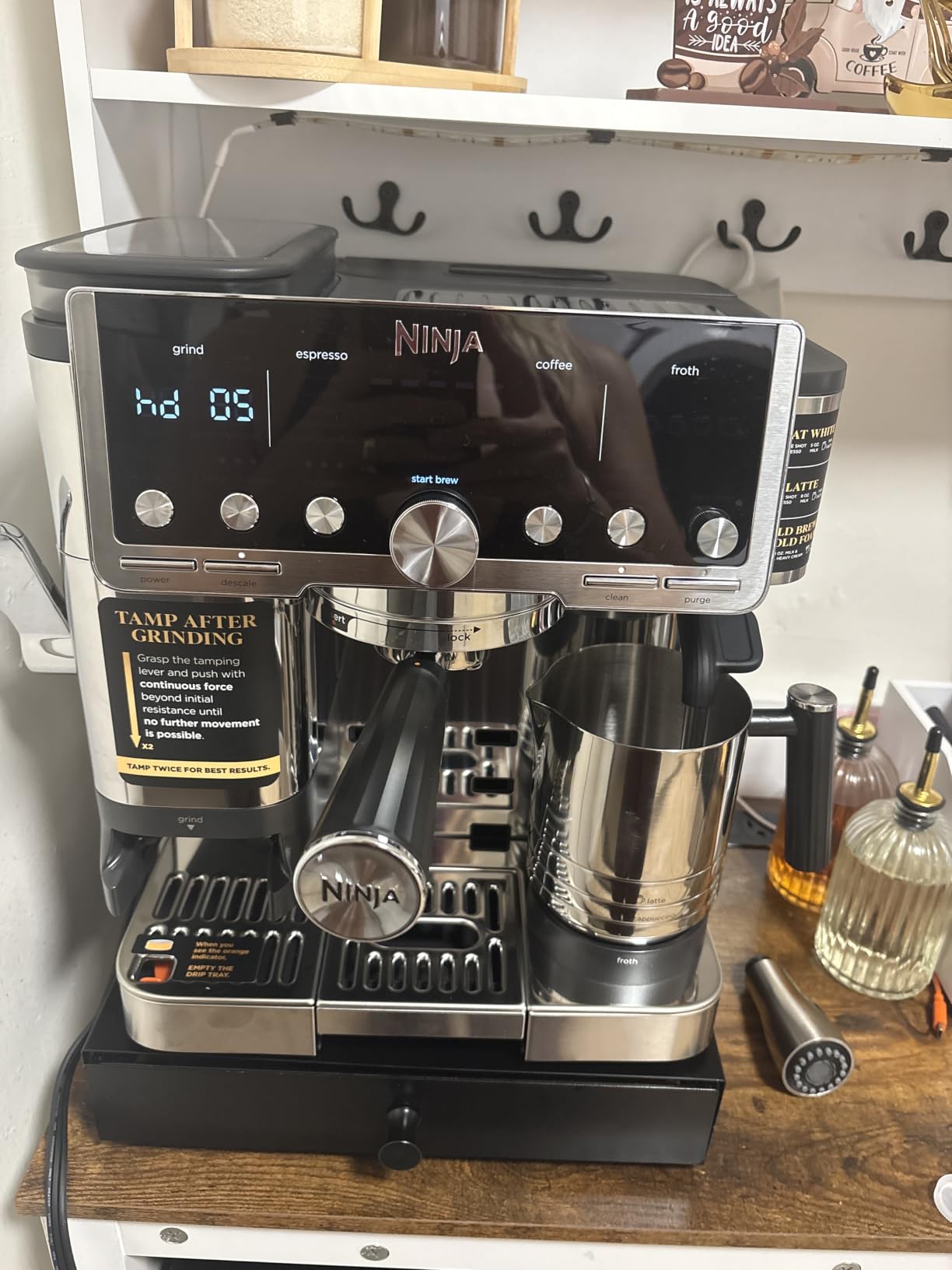 Ninja Luxe Café Pro Series, Espresso, Cold Brew, Hot Water, ES701 customer photo 2