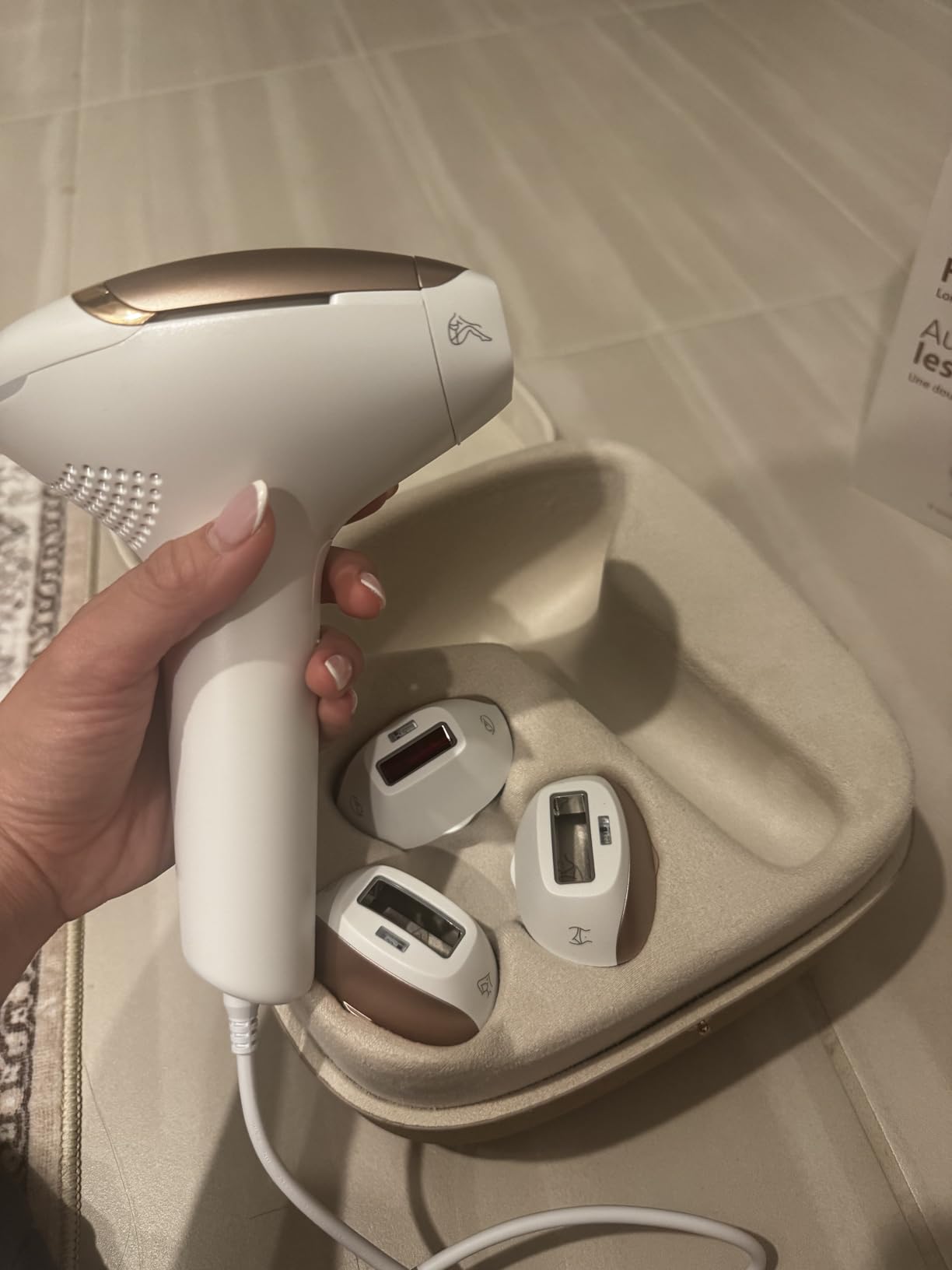 Philips Lumea 9000 IPL Hair Removal Device for Long-Lasting Smooth Skin customer photo 2