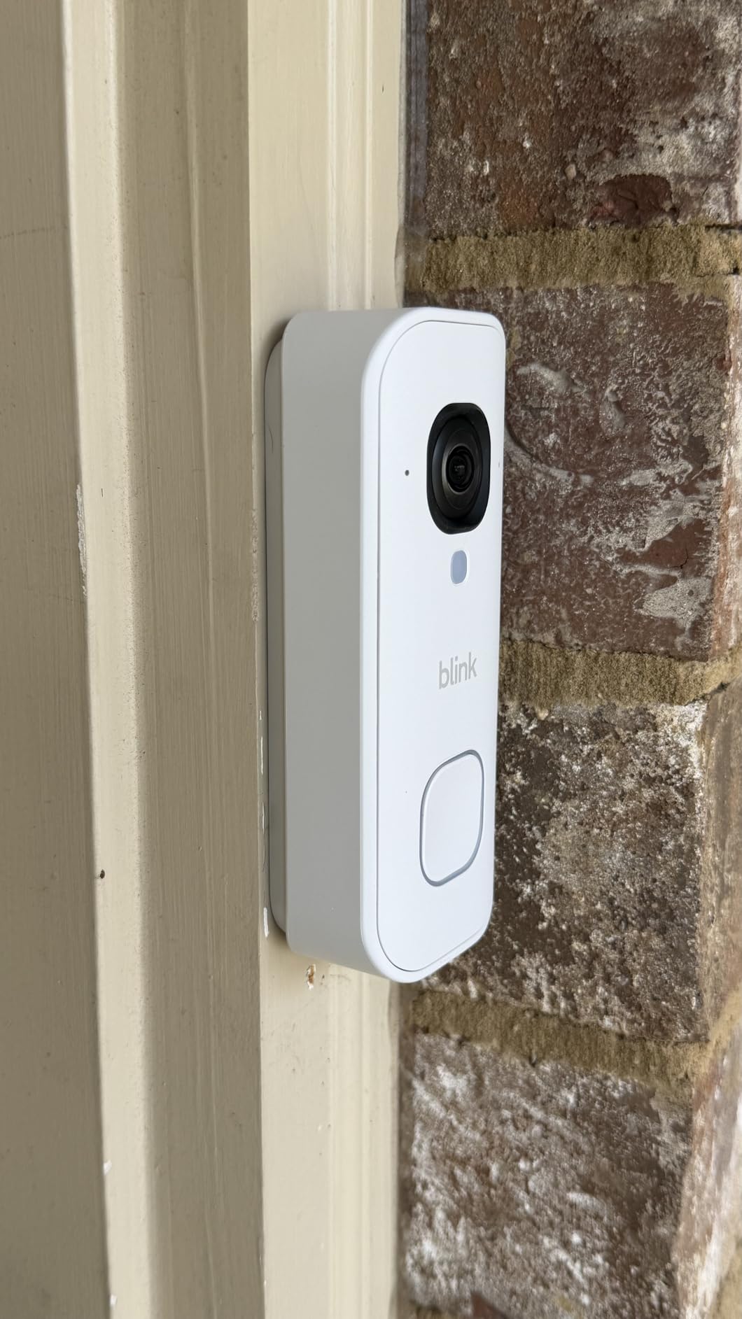 Blink Wired Doorbell 2K+ (newest model) — Head-to-Toe 2K video doorbell, continuous hardwired power, pair with Alexa or Blink Chime (sold separately) required for in-home alerts customer photo 1