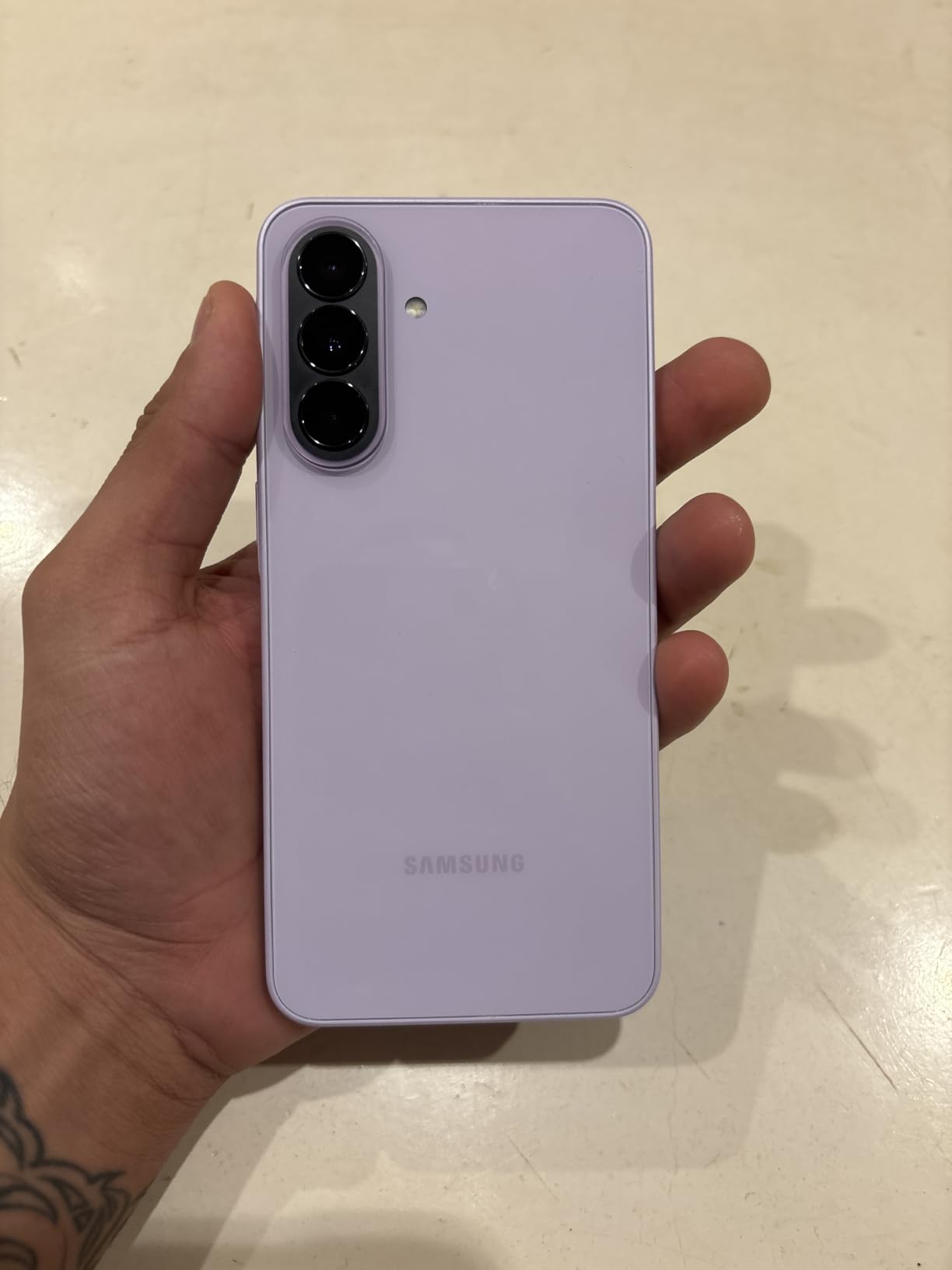 Samsung Galaxy A37 5G (2026), Unlocked Android Smartphone, 128GB, AMOLED Display, Triple Camera, IP68, Slim Phone, 5000mAh Battery, US Version, US 1 Yr Warranty, Awesome Lavender customer photo 1