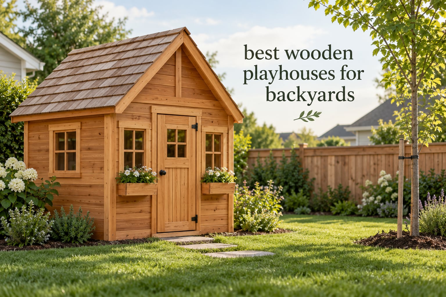 12 Best Wooden Playhouses for Backyards (October 2026)