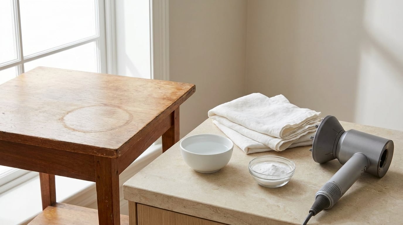 How to Remove Water Stains from Wood Furniture Step by Step 2026