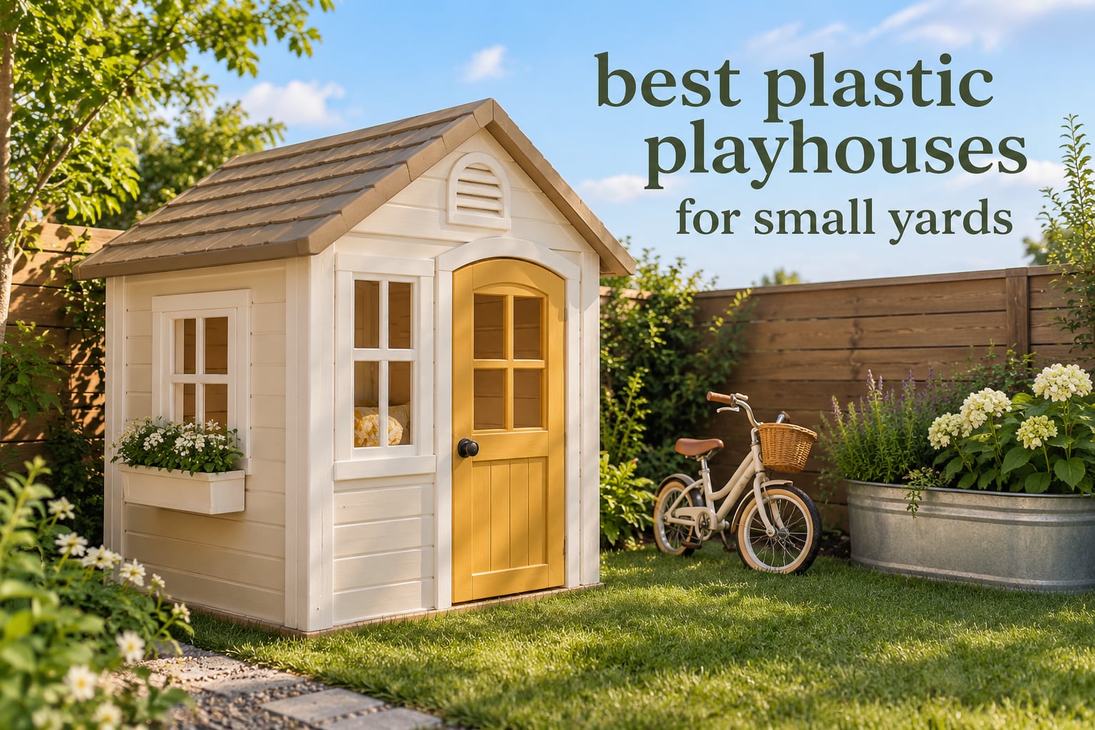 8 Best Plastic Playhouses for Small Yards (October 2026)