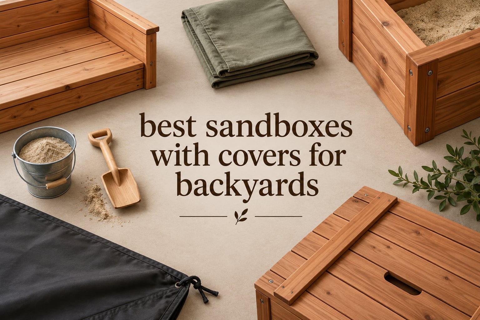 10 Best Sandboxes With Covers for Backyards (October 2026)