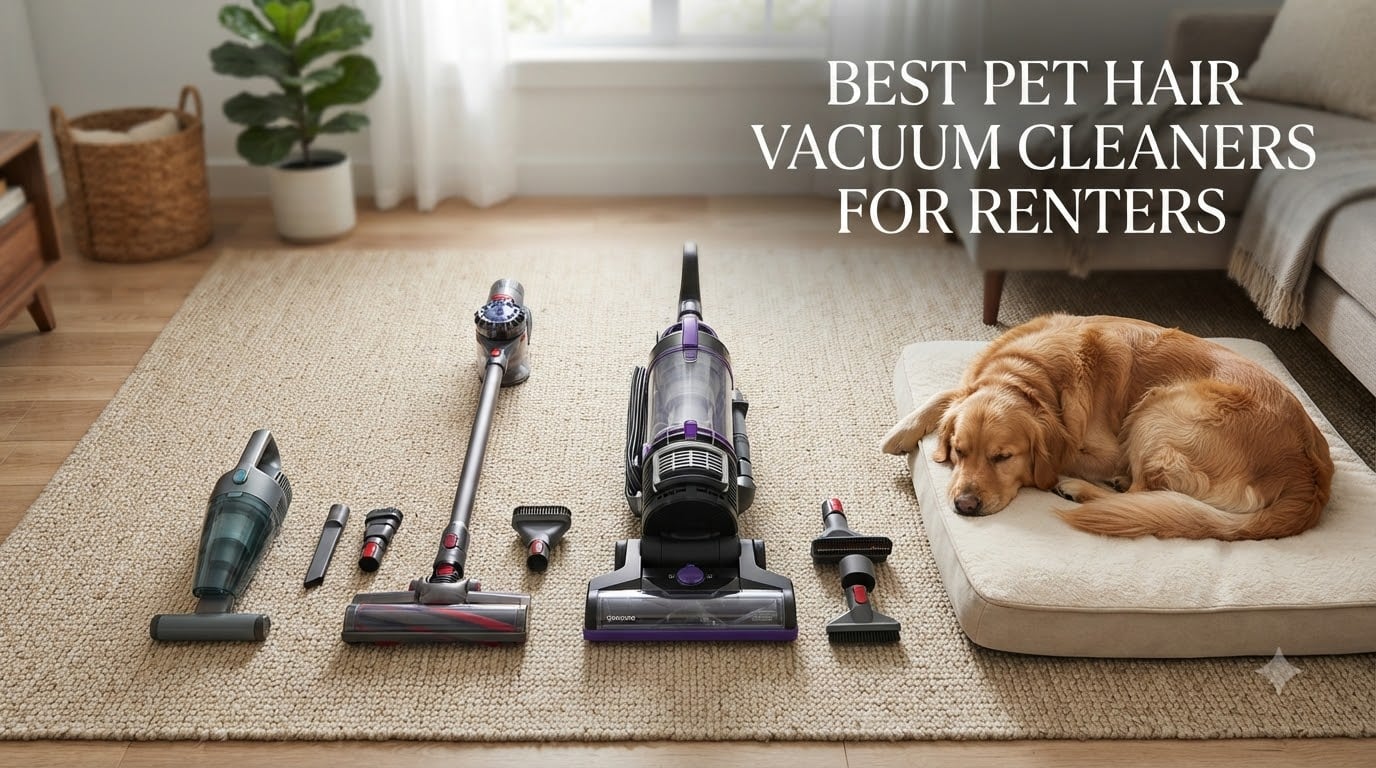 Best Pet Hair Vacuum Cleaners for Renters