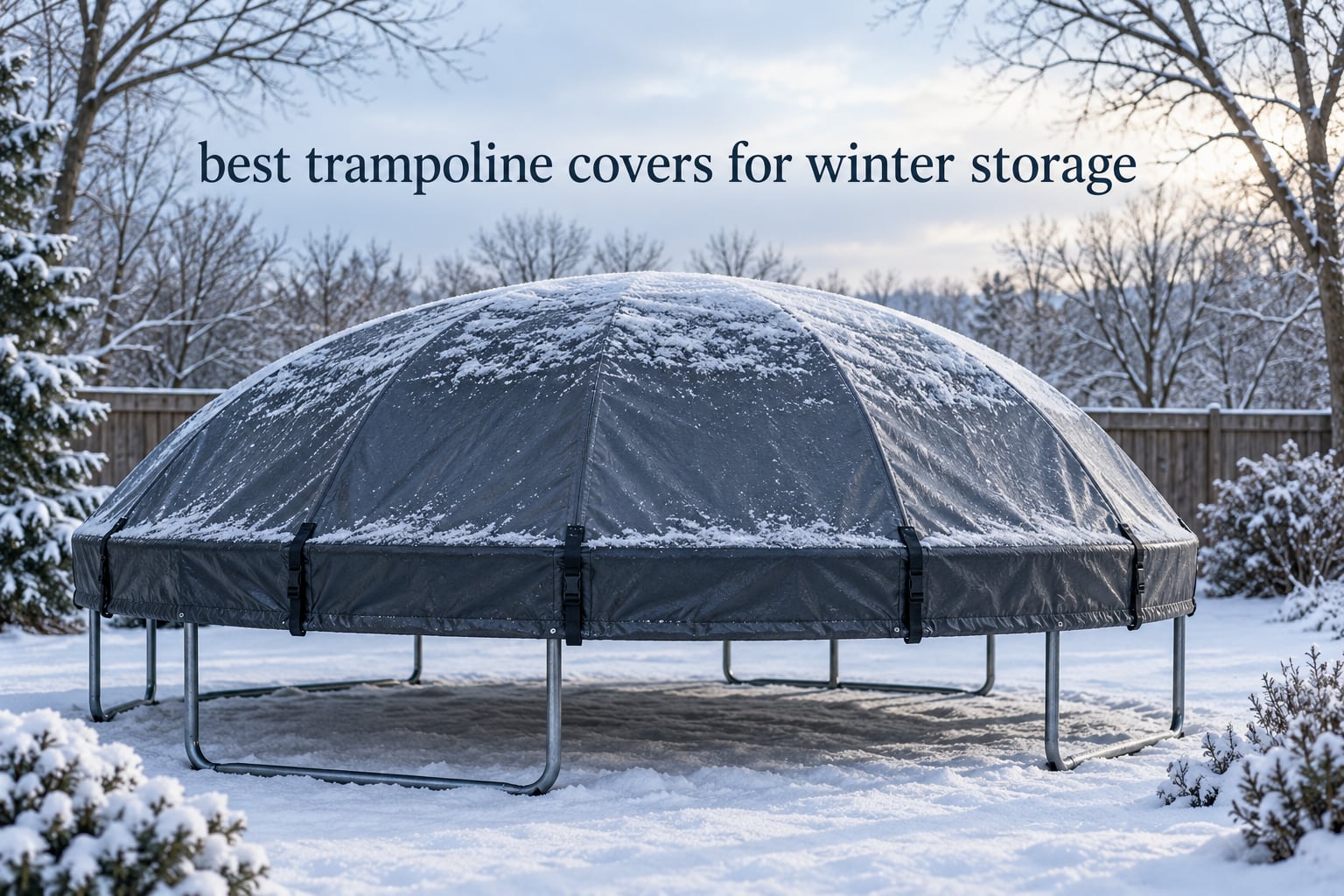 10 Best Trampoline Covers for Winter Storage (October 2026)